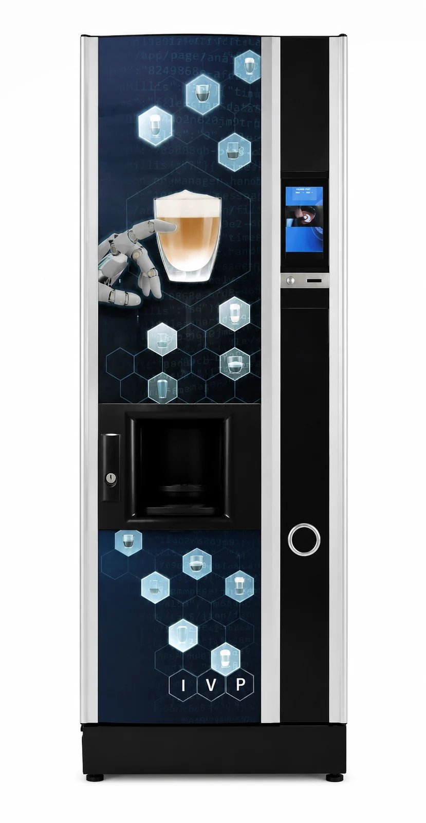 IVP ASTRO 7 Touch Display beépítve Necta Astro automatába