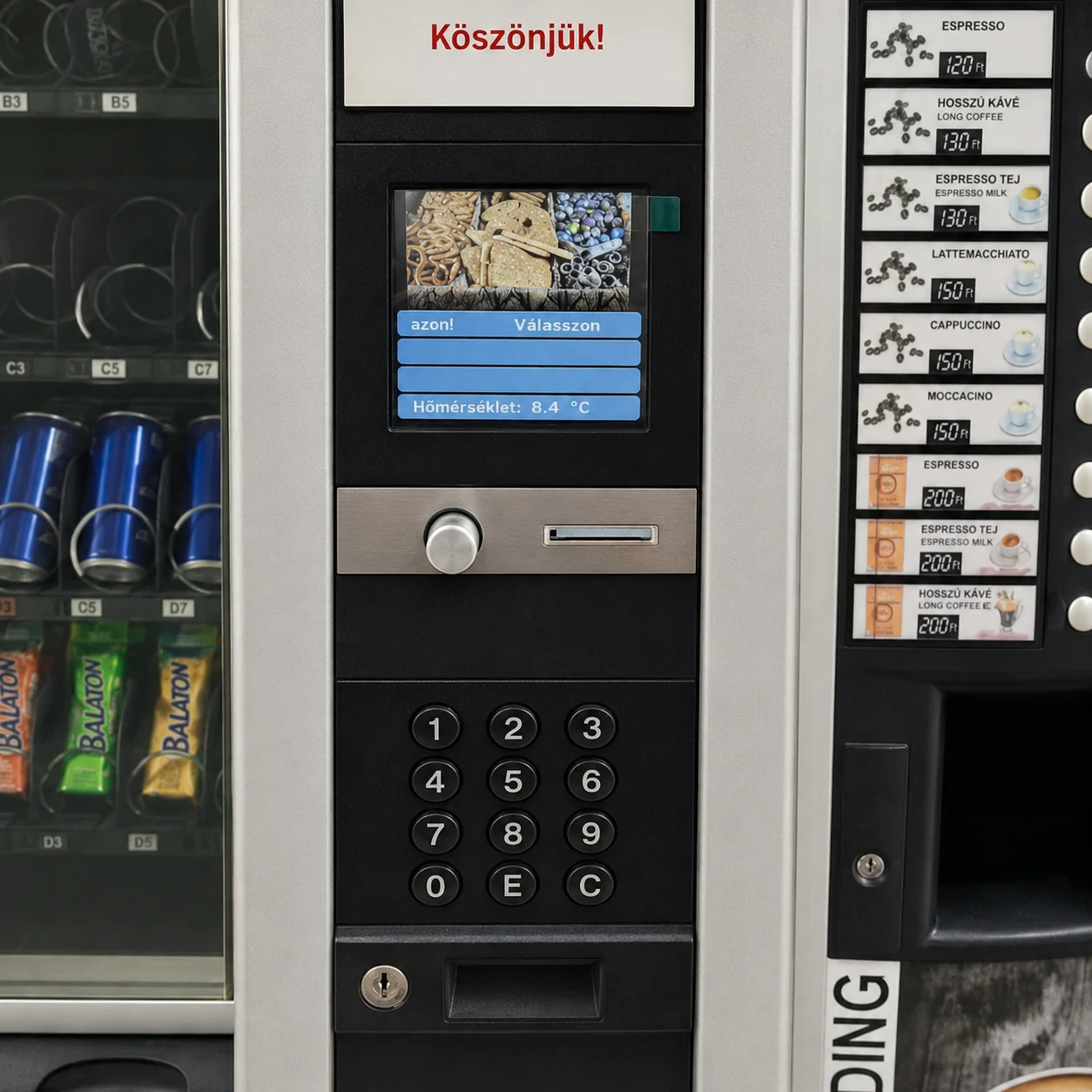 IVP SNAKKY MAX / SFERA 4 Video Display használat közben
